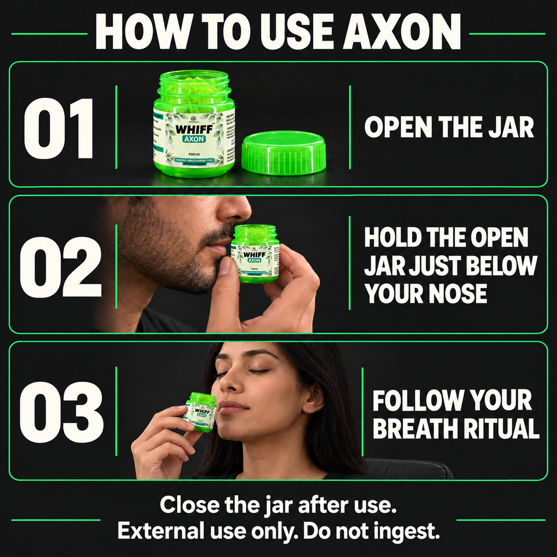 WHIFF AXON — Pack of 6