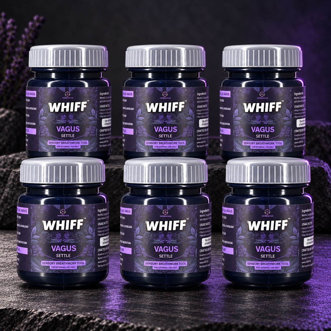 WHIFF VAGUS — Pack of 6